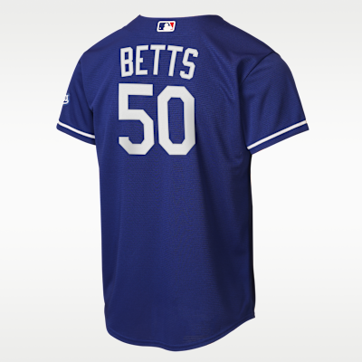 Mookie Betts Los Angeles Dodgers Big Kids' Nike MLB Stadium Jersey